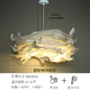 Loja de Roupas B&B Abajur Kruning Criativo Sala de Estar Sala de Jantar Quarto Estudo Luminária de Papel Lustre de Nuvem Decorativo Nórdico
