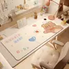 Alfombrilla térmica para escritorio infantil, escritorio de estudiante, estudio de invierno, calentador de manos, escritorio de escritura, oficina, alfombrilla de ratón térmica extragrande