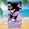 Nueva Toalla de Playa Estampada de Venta Caliente Transfronteriza Stitch Kuromi Toalla de Playa Toalla de Dibujos Animados para Niños Venta al por Mayor Paño de Toalla