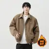 Jaqueta Cardigan Americana de Lapela Elegante Versátil para o Dia a Dia Retrô Casual Simples Geométrica Decorativa Peça de Roupa Exterior