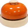 Campana de Presión Campana de Cabeza Grande Juguete Sonoro Anillo de Campana Mesa de Recepción Mesa de Servicio Campana Sonora para Mascotas Juguete de Metal