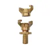 Fábrica de Origem Fábrica de Tubos de Cobre Conector Especial em Forma de Garra 6 Pontos 1 Polegada Conector de Cobre Giratório de Duas Garras Conector de Cobre Ajustável