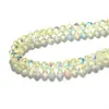 Rueda de Cuentas Planas de Boutique Cuentas Hechas a Mano DIY Cuentas de Vidrio de Cristal Cuentas para Joyería Cuentas Sueltas Accesorios para Joyería Accesorios Venta al por Mayor