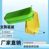 Fornecimento direto da fábrica cor de doce alta qualidade silicone criativo estojo de lápis estojo de lápis japonês e coreano criativo simples armazenamento de material de escritório logo