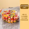 Grelha Air Fryer Transfronteiriça, Grelha Vertical de Espetos Doméstica, Suporte para Espetos de Carne, Grelha de Churrasco em Aço Inoxidável 304