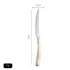 Juego de 24 Piezas de Cuchillo Tenedor Cuchara con Mango de Diamante de Acero Inoxidable Cruzado Juego de Cubiertos para Restaurante Occidental Ventas Directas de Fábrica Cubiertos en Caja de Regalo