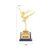 Vela Hombre Dorado Baile Trofeo Danza Latina Ballet Premio Premio de Honor Portador de Premio Creativo Venta al por Mayor Imprimible Palabra