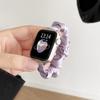 Adecuado para Apple applewatch9/8/7/6 generación reloj banda para el cabello banda de reloj 5/4/3 correa de muñeca femenina ultra