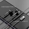 Cable de Auriculares de Metal Trenzado Modelo Privado Tipo-C Digital de Cabeza Plana Adecuado para Auriculares Apple y Auriculares Universales Android