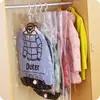 Bolsa de Compresión al Vacío Colgante de Succión de Tracción Lateral para el Hogar Transparente Colgante Chaqueta de Plumas Ropa Bolsa de Almacenamiento a Prueba de Polvo