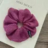 Scrunchie de Lana Tejida Nuevo para Otoño e Invierno Estilo Perezoso Lazo para Cola de Caballo Cuerda para el Cabello Simple de Moda de Gama Alta Accesorio para el Cabello