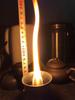Producción de Mecha para fogata de 13*13*20, mecha de vela para fuego al aire libre, mecha de madera cuadrada, cabeza de fuego grande