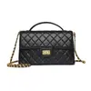 Bolso Cuadrado Pequeño de Moda Tendencia, Bolso de Hombro Texturizado de Nicho, Nuevo Elegante Diseño Acolchado 2025, Bolso Cruzado de Hombro para Mujer