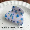Estilo Japonés Coreano Clip de Tiburón Imitación Acetato Pinza de Garra Primavera Verano Mujeres Sensación de Alta Gama Pasador para el Cabello Accesorio para el Cabello Parte Posterior de la Cabeza Pinza Pasador Accesorios para el Cabello