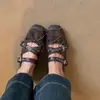 Versión de piel de oveja~Bailarinas de punta cuadrada con lazo y tiras cruzadas, zapatos Mary Jane retro de corte bajo para mujer