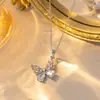 [Acero de Titanio] Elementos Geométricos de Moda Lujoso Collar Transfronterizo para Banquetes de Boda para Mujeres, Cadena Versátil para Clavícula de Celebridad de Internet al por Mayor