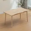 Mesas y sillas aptas para la edad para personas mayores, mesas y sillas de comedor para ancianos, juegos de mesa y sillas de comedor de madera maciza para residencias de ancianos