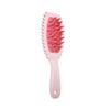 Cepillo de Peine con Orejas de Gato que Rebota Cepillo de Estilismo Cerdas de Jabalí Cepillo con Cojín de Aire Peine con Cojín de Aire Cepillo para el Cuero Cabelludo Peine para Cabello Rizado Peine que No Daña el Cabello