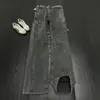 Jeans de Trabajo Americanos High Street para Hombre, Estilo Veraniego con un Ambiente Premium, Corte Recto Holgado, Pantalones Ligeramente Acampanados