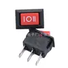 Interruptor Etl em Forma de Barco 10*15 Certificação Padrão Americano 117S Dispensador de Água Balança Digital Interruptor de Tecla Rocker Iluminação