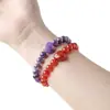 Runya Cristal Natural Cristal Amor Piedra Redonda Pulsera Cristal Natural Bolas Redondas Amor Cuentas Sueltas Fábrica Venta al por Mayor