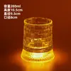 Vaso Giratorio Creativo para Whisky con Posavasos Luminoso, Vaso de Cerveza de Alta Gama, Vaso para Licor, Copa Giratoria
