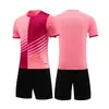Traje de ropa de fútbol para niños estampado color degradado secado rápido camiseta deportiva ropa de entrenamiento para juegos juveniles venta al por mayor de fábrica