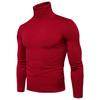 Suéter de cuello alto de comercio exterior para hombre, jersey de otoño e invierno de AliExpress, abrigo, camisa básica de manga larga.