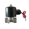 Directo de Fábrica 2W-040-10S 220V Válvula Solenoide para Tubería de Agua Acero Inoxidable 304 316 CF8 CF3M