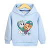 Suéter con capucha para niñas, nueva ropa de otoño 2022 para niños, top de algodón para niñas, abrigo de moda de primavera y otoño para niñas