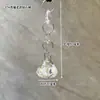 Acessórios para Lâmpada de Cristal Bola de Cristal Colorida Bola de Diamante Bola de Milho 30 # Diâmetro 40mm Pingente para Decoração de Casamento