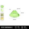 Pantalla con Cabezal de Lámpara Completo, Lámpara de Mesa DIY, Lámpara Colgante con Interruptor, Pantalla Reemplazable, Carcasa de Repuesto, Vidrio Transparente Gris Espesado