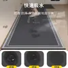 Las alfombrillas de suelo para cocina de lodo de diatomeas son antideslizantes y a prueba de aceite, se limpian con un paño y son lavables, alfombrillas para pies resistentes a las manchas en la entrada, alfombrillas absorbentes y alfombras