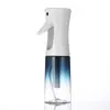 Frasco spray de pressão com color-blocking personalizado, com marca própria e névoa fina para hidratação, frasco spray portátil com impressão de logotipo e embalagem personalizável
