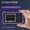 Osciloscopio Digital Portátil Ancho de Banda de 1Mhz Instrumento de Campo Industrial Portátil para Mantenimiento y Pruebas Voltímetro de CC
