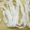 Accesorios de Encaje Elástico de 3m Puños de Falda Escote Dobladillo Pliegues Decorativos DIY Hecho a Mano Borde Elástico