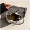 Bolso de Mujer de PU Estilo Coreano con Nuevo Lazo, Bolso de Hombro Literario Simple para el Trabajo, Bolso Tote Grande de Gran Capacidad para el Brazo, Mujer