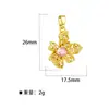 Colgante de Oro Circonita Gota de Aceite Colgante Pulsera Moda Accesorios para Mujer Fiesta Celebración Luna Cielo Estrellado Joyería