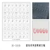 Adesivos de Nail Art Recortados em Folha Grande Série Animais Fofos Gato Cachorro Recorte Transparente Pat-Pat Pintura Spray Modelo Adesivos Auxiliares