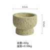 Vela de aromaterapia con textura espacial de cemento transfronterizo, vaso vacío para velas, piedra de incienso expansible, contenedor de fragancia sin fuego, adornos.