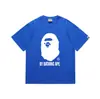 Camiseta BAPE Verão Camuflada Unissex Manga Curta Gola Redonda Estilo Japonês Tendência