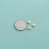 Plata Esterlina S925 Mini Cuentas Sueltas Cuentas Espaciadoras de Mariposa Accesorios DIY Hecho a Mano Pulsera de Cuerda Trenzada Materiales para Joyería con Cuentas