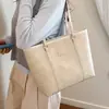 Bolso Tote de Gran Capacidad para Viajes Diarios para Mujer Transfronterizo Casual Versátil Bolso de Hombro de Alta Calidad para Estudiantes Universitarios para Asistir a Clase
