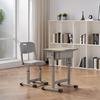 Juego de Escritorios y Sillas para Estudiantes de Primaria y Secundaria, Modelo Estándar para Salón de Clases, Combinación de Mesa y Silla de Estudio para Estudiantes, Material Ecológico para el Hogar