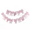 Suministros para Fiesta de Cumpleaños de Minnie Mouse Vajilla Vasos de Papel Platos de Papel Servilletas Cuchillo Tenedor Cuchara Globos Set de Pancarta Decoración de Cumpleaños