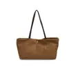Bolsa de mano transfronteriza, bolso de gamuza estilo coreano, bolso de mano al por mayor, gran capacidad, bolso de hombro de moda con estampado de leopardo, bolso de axila