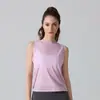 Nuevo Chaleco Deportivo Cruzado sin Mangas de Primavera para Mujer, Top para Correr y Fitness, Cubre todo Holgado, Hermoso Espalda Ropa de Fitness Yoga