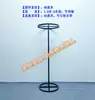 Nova Linha de Adereços para Casamento Cortina Anel Redondo Suporte de Madrepérola Decoração de Palco Poste Vertical Telescópico Redondo Guirlanda de Flores de Ferro Forjado Guia de Estrada