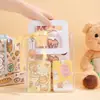 Set Oso de Mantequilla Papelería Souvenir de Cumpleaños para Estudiante de Preescolar Regalo de Regreso a Clases Recompensa Regalo Pequeño Al Por Mayor