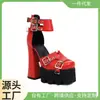 Sandálias Punk de Solado Grosso Europeias e Americanas para Mulheres com Fivela, Sapatos Plataforma Harajuku, Sapatos de Motocicleta com Salto Grosso Preto